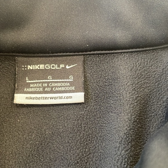 Nike Men’s Golf Zip Fleece- Size L - Picture 2 of 6
